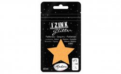 IZINK GLITTER třpytky velikost S 60 ml - oranžová