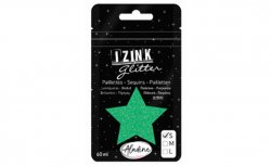 IZINK GLITTER třpytky velikost S 60 ml - pastelová zelená