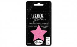 IZINK GLITTER třpytky velikost S 60 ml - červená