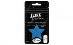 IZINK GLITTER třpytky velikost M 60 ml - modrá