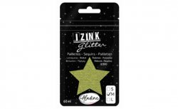 IZINK GLITTER třpytky velikost M 60 ml - světle zelená