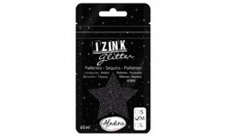 IZINK GLITTER třpytky velikost M 60 ml - černá