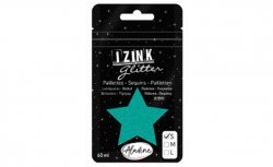 IZINK GLITTER třpytky velikost S 60 ml - tyrkysová