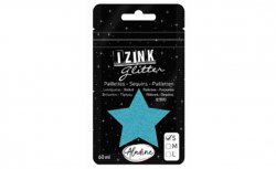 IZINK GLITTER třpytky velikost S 60 ml - nebeská modrá