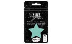 IZINK GLITTER třpytky velikost S 60 ml - mentolová zelená