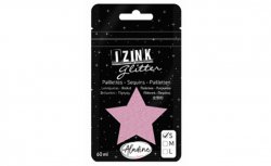 IZINK GLITTER třpytky velikost S 60 ml - pastelová růžová