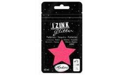 IZINK GLITTER třpytky velikost S 60 ml - broskvová růžová