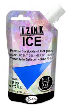 IZINK Ice -  azurová 80 ml