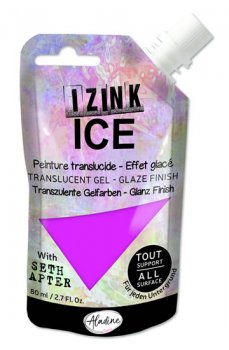 IZINK Ice -  tmavě růžová 80 ml