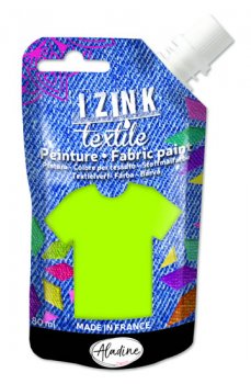 IZINK textilní barva - zelená 80 ml