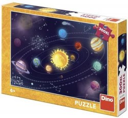 Dětská sluneční soustava 300 XL Puzzle nové