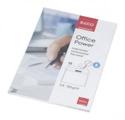 ELCO bílé obálky C4 - samolepicí s páskou ( 10 ks )