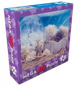 3D puzzle Jednorožec