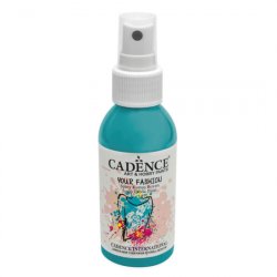 Cadence barva na textil ve spreji 100ml - světle tyrkysová