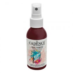 Cadence barva na textil ve spreji 100ml - bordó