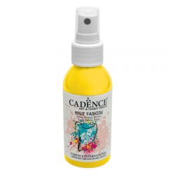 Cadence barva na textil ve spreji 100ml - citrónově žlutá