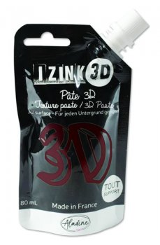 IZINK 3D reliéfní pasta 80 ml/ambre, hnědá