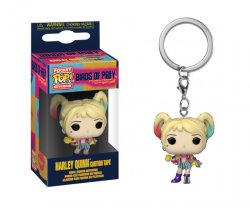 Funko Pop Keychain: Birds of Prey - Harley Quinn (Caution Tape) přívěšek na klíče