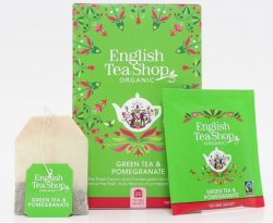 English Tea Shop Zelený čaj s granátovým jblkem - redesign mandala