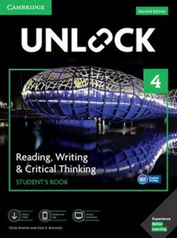 Unlock Level 4 Reading, Writing, & Critical Thinking Student´s Book, Mob App and Online Workbook w/ Downloadable Video