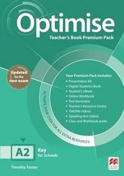 Optimise A2 - Updated Teacher´s Book Premium Pack