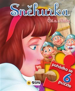 Sněhurka čti a skládej - Pohádkové čtení s puzzle