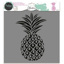 Aladine šablona, 28x28cm - ananas