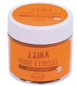 Cadence embosovací prášek 25 ml - oranžová třpytivá