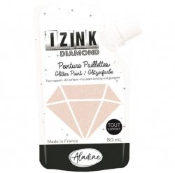 IZINK diamantová barva 80 ml - pastelová zlatá