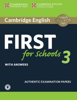 Cambridge English First for Schools 3 Student´s Book with Answers with Audio