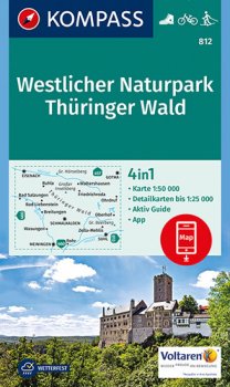 Thüringer  Wald, Westlicher Naturpark  812   NKOM