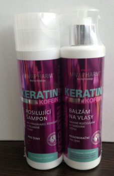 Vivaco keratinová sada - Šampon + Kondicioner