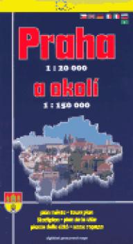 Praha 1:20 000 a okolí 1:150 000