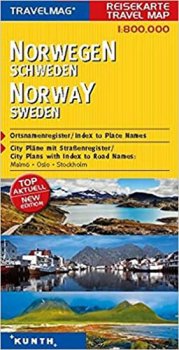 Norwegwn/Schweden/Travelmag 1:800T  KUN