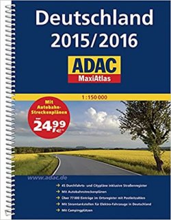 MAXIATLAS Deutschland 2015/2016  ADAC 1:150T