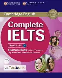 Complete IELTS Bands 5/6.5 Student´s Book without Answers with CD-ROM with Testbank