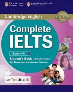 Complete IELTS Bands 4/5 Student´s Book without Answers with CD-ROM with Testbank