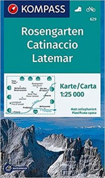 Rosengarten/Catinaccio 629   NKOM 1:25T