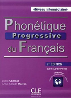 Phonétique progressive du francais: Intermédiaire Coffret CD audio