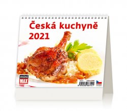 Kalendář 2021 stolní: MiniMax Česká kuchyně, 171x139