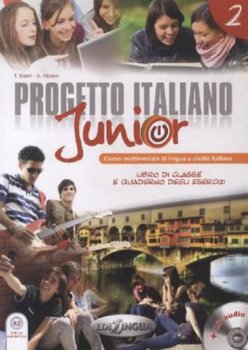 Progetto Italiano Junior 2 Libro di classe e Quaderno degli esercizi + CD Audio + DVD