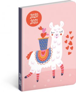 18měsíční diář Petito – Lama 2020/2021