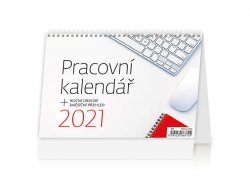 Kalendář 2021 stolní: Pracovní kalendář, 211x148