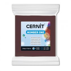 CERNIT NUMBER ONE 250g hnědá