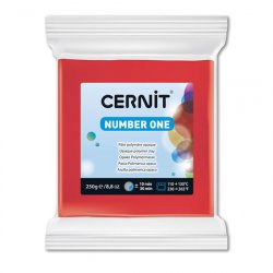 CERNIT NUMBER ONE 250g červená