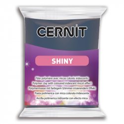 CERNIT SHINY 56g - lesklá modrá cosmos