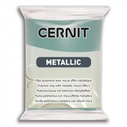 CERNIT METALLIC 56g - zlatá turquoise