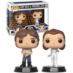 Funko POP Vinyl: Star Wars - 2PK Han & Leia