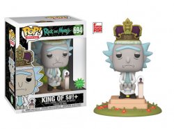 Funko POP Animation: Rick & Morty S2 - King of $#!+ (se zvukem)