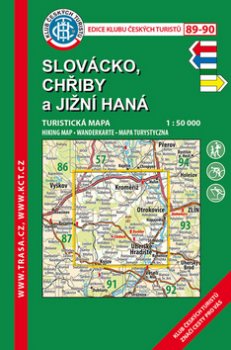 KČT 89-90 Slovácko, Chřiby a Jižní Haná